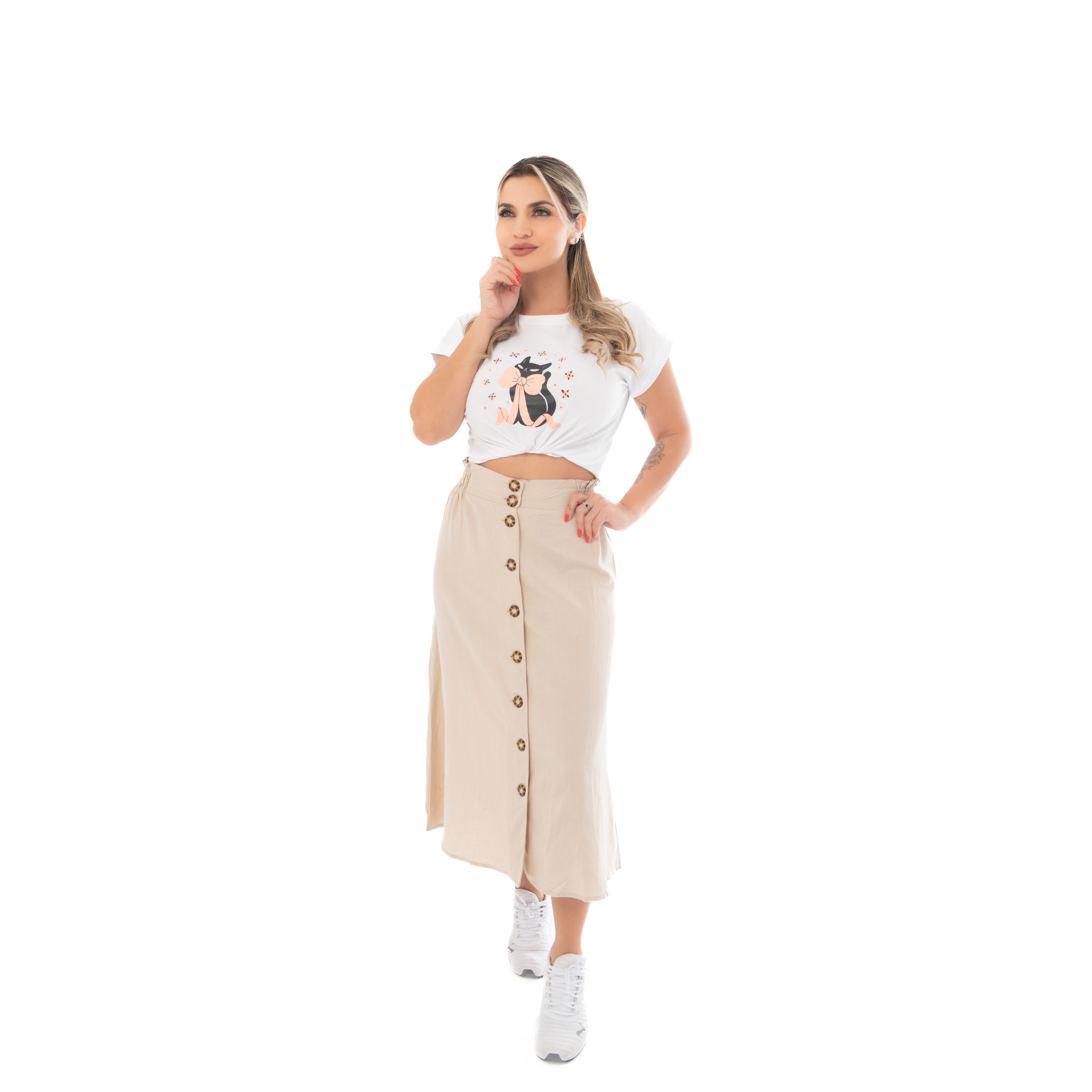Blusa con Gatitos